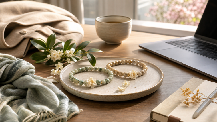 A Gentle Ritual for Seasonal Transitions cover image for Botanical Fragrance Bracelets