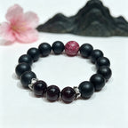 Plum Ember R-B02丨Vintage Chinese Scented Incense Bead Bracelet Handmade Agarwood Sandalwood Aroma