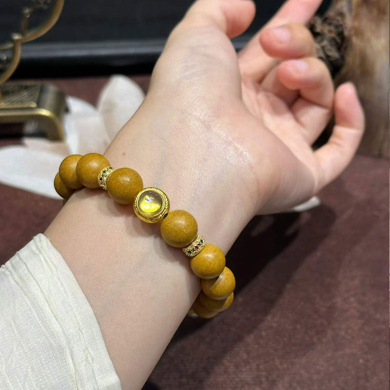 Heritage Scented Bead Bracelet R-B80 Song Dynasty Pear & Agarwood Recipe