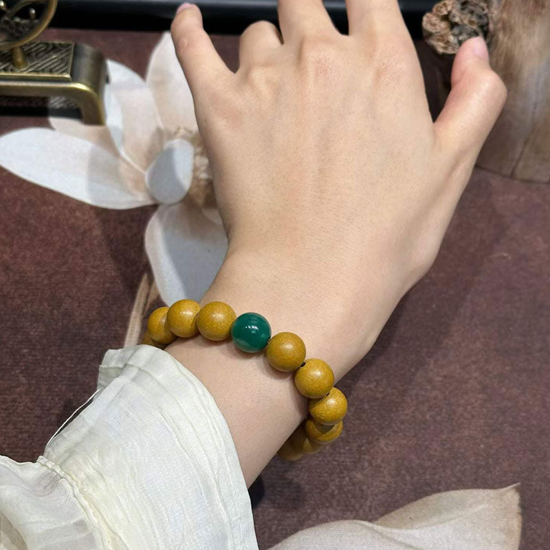 Heritage Scented Bead Bracelet R-B80 Song Dynasty Pear & Agarwood Recipe