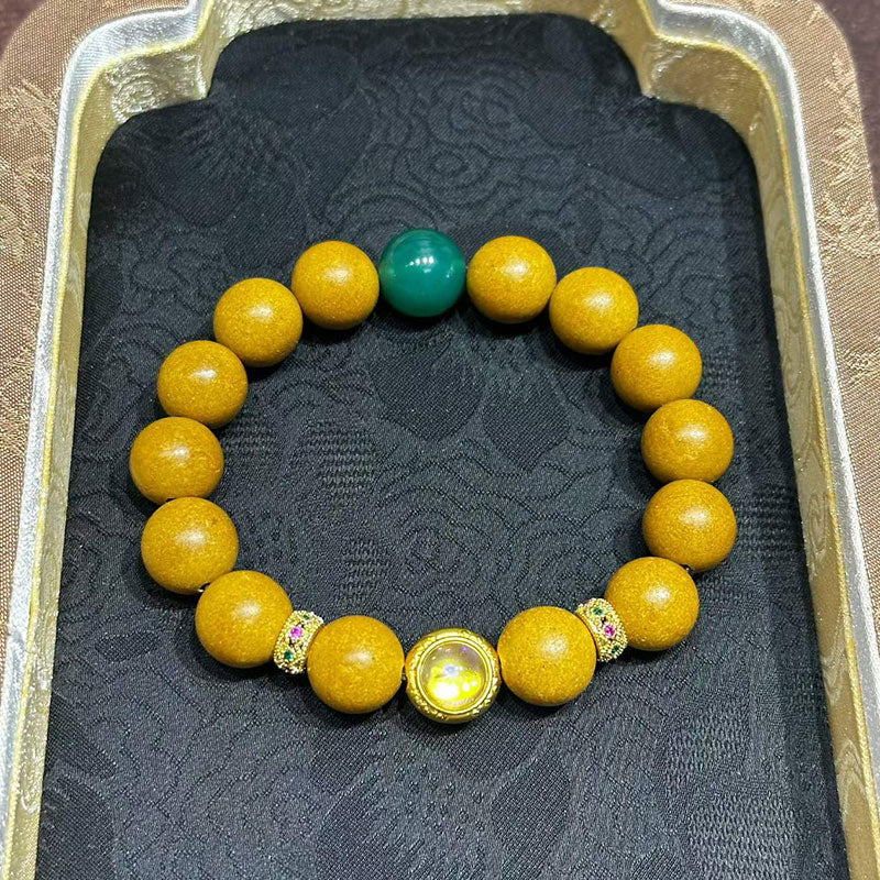 Heritage Scented Bead Bracelet R-B80 Song Dynasty Pear & Agarwood Recipe