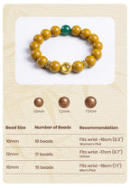 Heritage Scented Bead Bracelet R-B80 Song Dynasty Pear & Agarwood Recipe