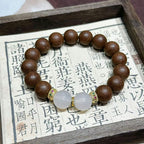 Imperial Palace Heritage Scented Bead Bracelet with White Jade & Enamel R-B81