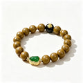 Verdant Scent R-B02 Natural Jasmine Green Tea Scent Wrist Bracelet  Oriental Floral Aroma Daily Wear Accessory