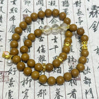 Summer Gardenia R-B11丨Gardenia Floral Incense Bead Double Loop Bracelet Crystal Accents