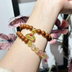 Citrus Timber R-B12 Agarwood Sandalwood Citrus Flower Scent Bead Wrist Ornament Double Loop