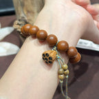Fuguang Collection R-B12丨Herbal Incense Bead Bracelet, Soft Natural Layered Scent Ornament
