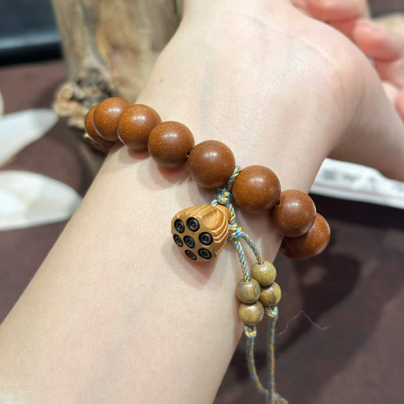 Fuguang Collection R-B12丨Herbal Incense Bead Bracelet, Soft Natural Layered Scent Ornament