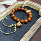 Fuguang Collection R-B12丨Herbal Incense Bead Bracelet, Soft Natural Layered Scent Ornament
