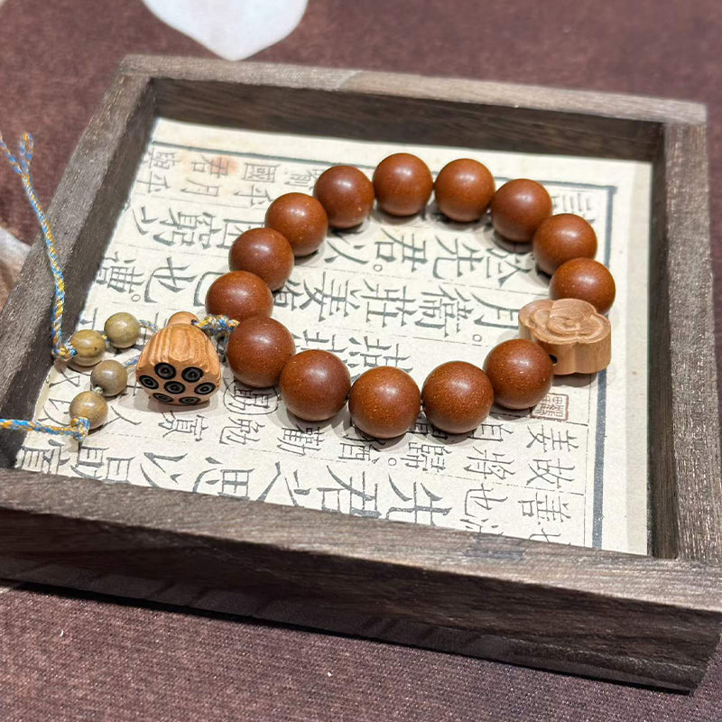 Fuguang Collection R-B12丨Herbal Incense Bead Bracelet, Soft Natural Layered Scent Ornament