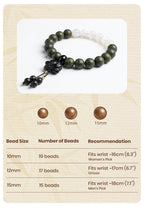 Moon Timber R-B19丨Multi Herb Lavender Fragrance Bead Wrist Ornament Moonstone Ebony Lotus Decor