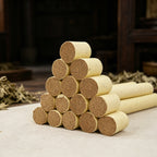 Aged Qizhou moxa sticks, pure moxa, for home use, dispelling dampness and cold, portable moxibustion, handmade moxa cones and moxa sticks.