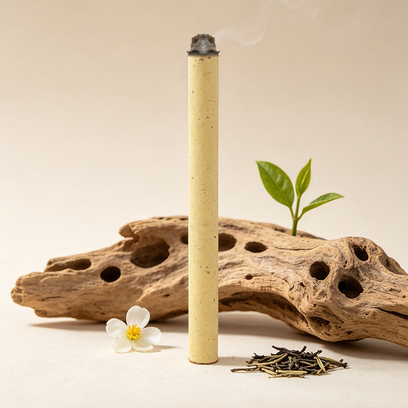 Hand-Rolled Pure Moxa Columns, Natural Mugwort, for Traditional Chinese Therapy