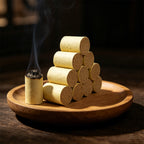 Aged Qizhou moxa sticks, pure moxa, for home use, dispelling dampness and cold, portable moxibustion, handmade moxa cones and moxa sticks.