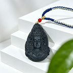 Xuanxiang Mind-Gazing Pendant | Zen Guanyin Incense Plaque