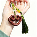 Ancient Shu Fragrant Pendant with Tassels & Cloud Pattern