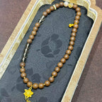 Radiant R-B20 丨Natural Warm Woody Herbal Scent Incense Bead Bracelet Handmade Xi Ji Ancient Improved Formula Wristband