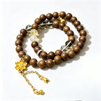 Radiant R-B20 丨Natural Warm Woody Herbal Scent Incense Bead Bracelet Handmade Xi Ji Ancient Improved Formula Wristband