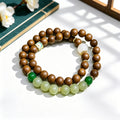 Oriental Grace R-B24丨Soft Grounding Woody Fragrance Oriental craft With Natural Stone & Wood Incense Beads