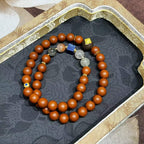 Autumn Pomelo R-B27 丨Citrus Pomelo Blossom Incense Bead  Bracelet with Nanmu Wood