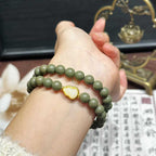 Sun Haze R-B30丨Warm Dawn Botanical Incense Bead Bracelet | Mild Warm Woody Herbal Scent