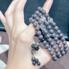 108 Self Hush R-B31丨Mist Hush Floral Botanical 108 Bead Incense Bracelet Lotus Turquoise