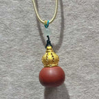 Warm Oriental Scent Gourd Lucky Pendant Necklace
