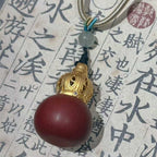 Warm Oriental Scent Gourd Lucky Pendant Necklace