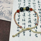 R-B37 丨Traditional Oriental Blended Aroma Bead Wrist Cord