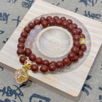 Lady Bloom R-B40丨Tang Dynasty Romantic Floral Woody Scent Wrist Ornament Double Loop