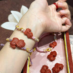 Tang Lady Red Scent Pony Soft Pink Purple Braided Scent Wrist Cord