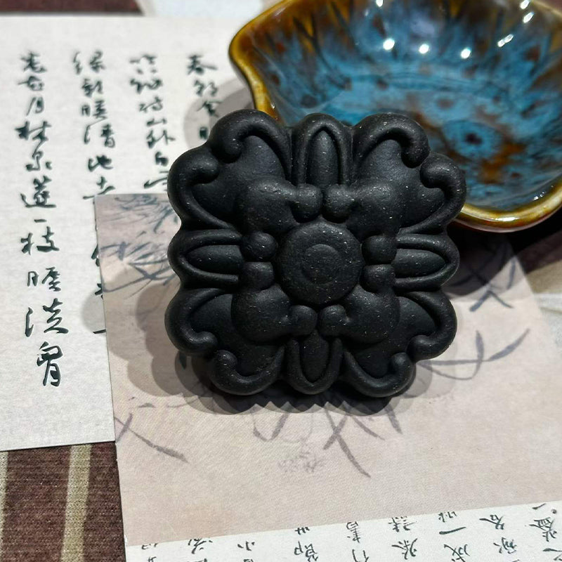 He Shou Wu 9-Tooth Meridian Massage Incense Comb