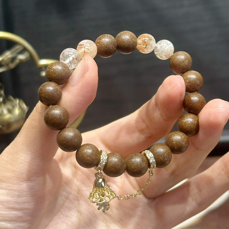 Han Palace Natural Herbal Incense Beads with Crystal Bell