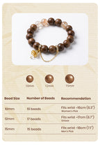 Han Palace Natural Herbal Incense Beads with Crystal Bell