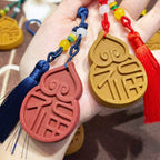 Floral Fragrance Fortune Gourd Pendant