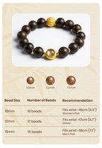 Tang Aroma R-B06 丨 Handmade Tang Palace Ancient Formula Incense Bead Bracelet Natural Agarwood Sandalwood