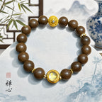 Tang Aroma R-B06 丨 Handmade Tang Palace Ancient Formula Incense Bead Bracelet Natural Agarwood Sandalwood