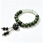Moon Timber R-B19丨Multi Herb Lavender Fragrance Bead Wrist Ornament Moonstone Ebony Lotus Decor
