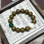 Dewy Jasmine Pearl R-B64 丨Jasmine & Green tea Floral Blend BracelAncient Chinese Fragrance Formula from Traditional Scent Records