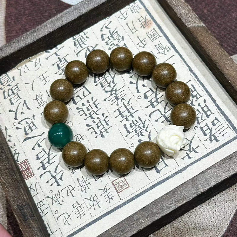 Dewy Jasmine Pearl R-B64 丨Jasmine & Green tea Floral Blend BracelAncient Chinese Fragrance Formula from Traditional Scent Records
