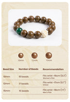 Dewy Jasmine Pearl R-B64 丨Jasmine & Green tea Floral Blend BracelAncient Chinese Fragrance Formula from Traditional Scent Records