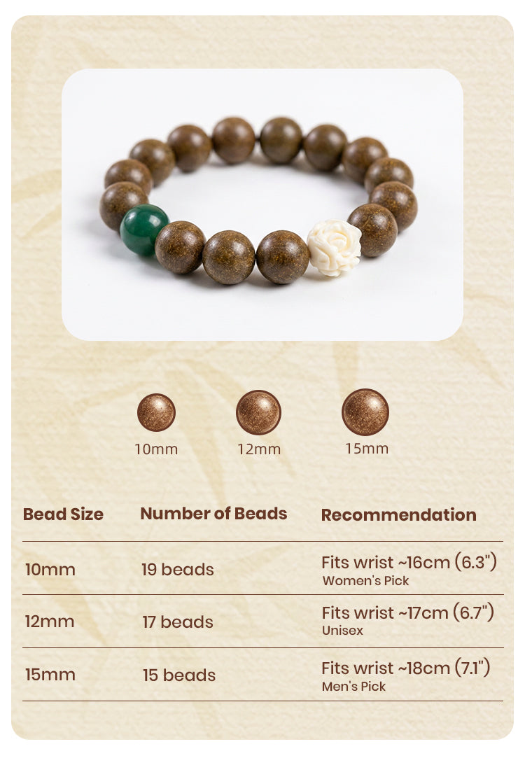 Dewy Jasmine Pearl R-B64 丨Jasmine & Green tea Floral Blend BracelAncient Chinese Fragrance Formula from Traditional Scent Records