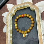 Tibetan Scent R-B66丨Highland Woody Herbal Scent Bead Wrist Ornament, Ancient Tibetan Vintage Wearing Fragrance