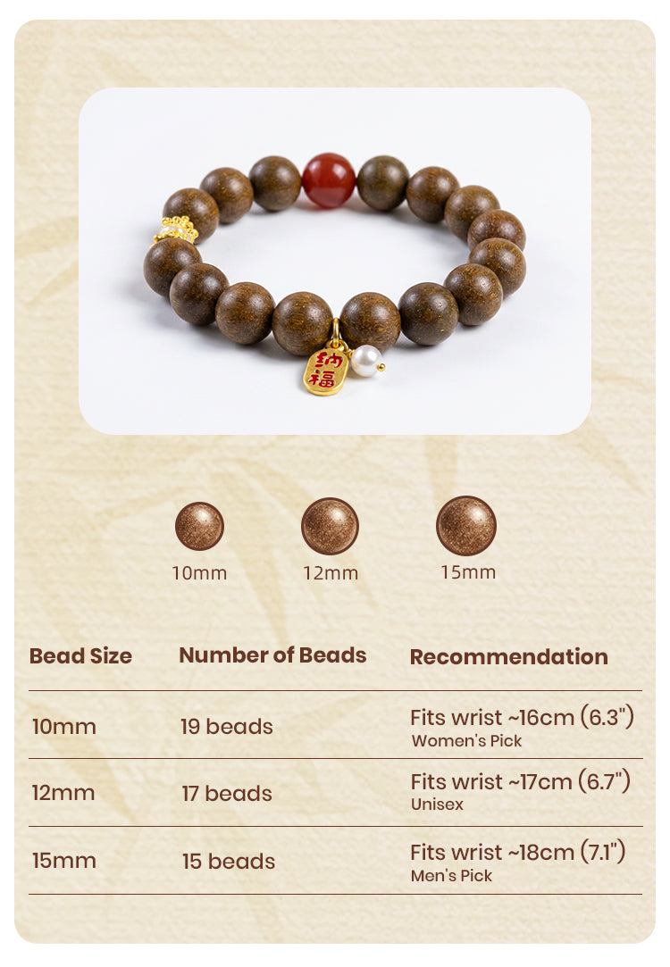 Tibetan Scent R-B66丨Highland Woody Herbal Scent Bead Wrist Ornament, Ancient Tibetan Vintage Wearing Fragrance