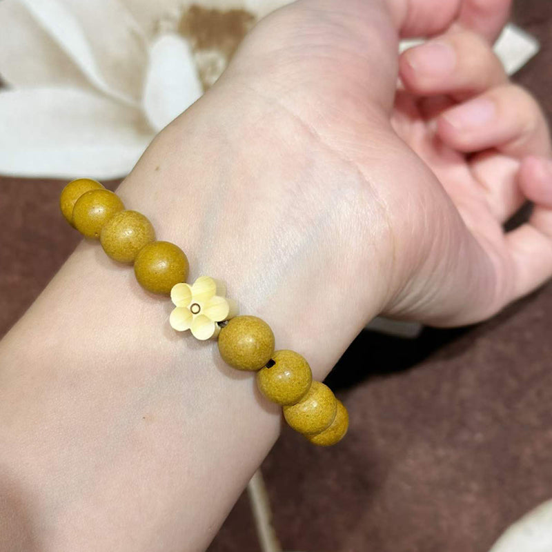 Pear Fruit  Scent Bead R-B68 Wrist Ornament, Ancient Southern Tang Vintage Wearing Fragrance