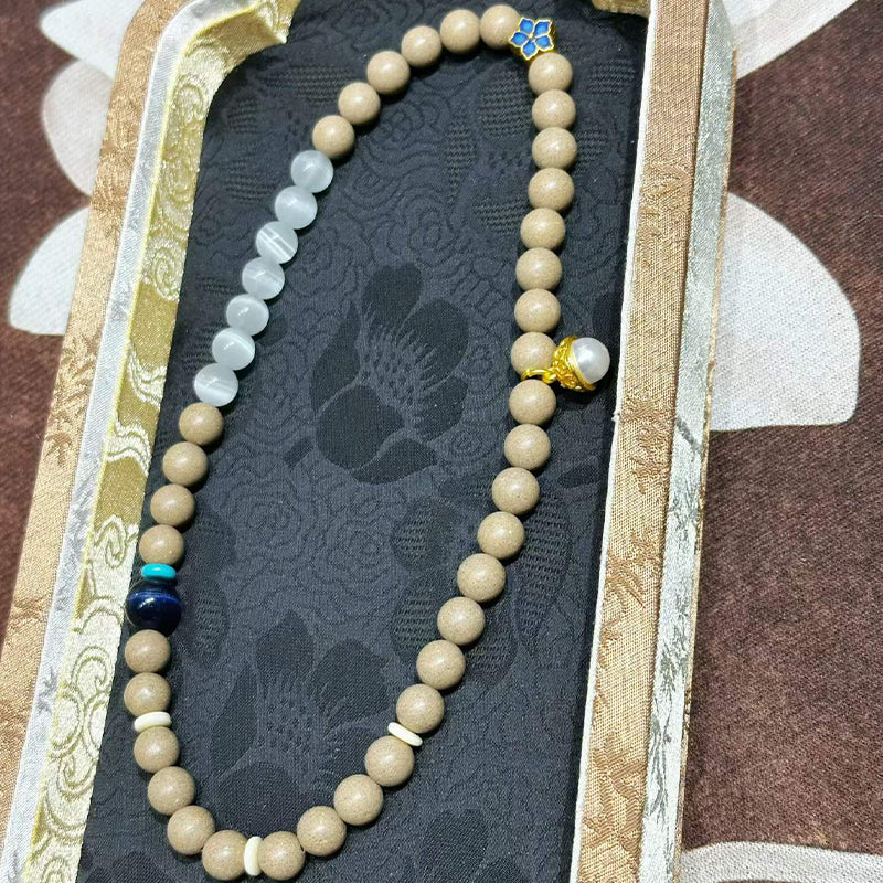 Cloud Amber Scent R-B70丨Cool Woody Frankincense Scent Bead Wrist Ornament, Ancient Song Dynasty Vintage Wearing Fragrance