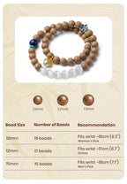 Cloud Amber Scent R-B70丨Cool Woody Frankincense Scent Bead Wrist Ornament, Ancient Song Dynasty Vintage Wearing Fragrance