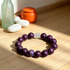Violet Dream R-B07 丨Ancient Formula Woody Floral Scent Purple Tone Bead Wrist Ornament
