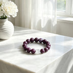 Violet Dream R-B07 丨Ancient Formula Woody Floral Scent Purple Tone Bead Wrist Ornament