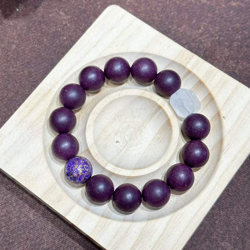 Violet Dream R-B07 丨Ancient Formula Woody Floral Scent Purple Tone Bead Wrist Ornament